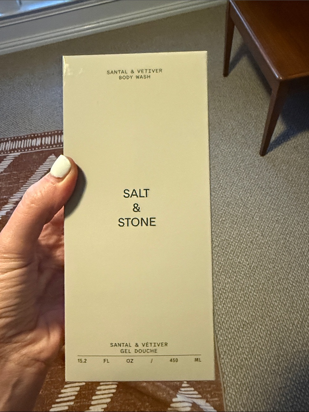 NWT Salt & Stone Santal & Vetiver Body Wash - Picture 2 of 4